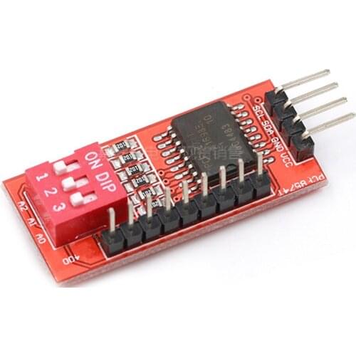 PCF8574 PCF8574T I/O For I2C IIC Port Interface Support Cascading Extended Module For Arduino Expansion Board High Low Level