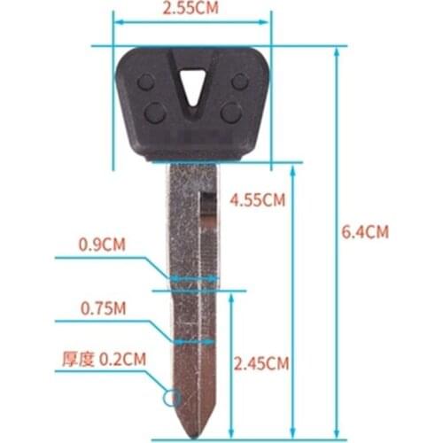 Motorcycle keys Blank Key Uncut Blade For Yamaha FZ250 FZR400 YZF600 YZF1000 FZ400 FZ600 FZ800 FZ10 XJR400 FZ400 XJR FZ 250 400