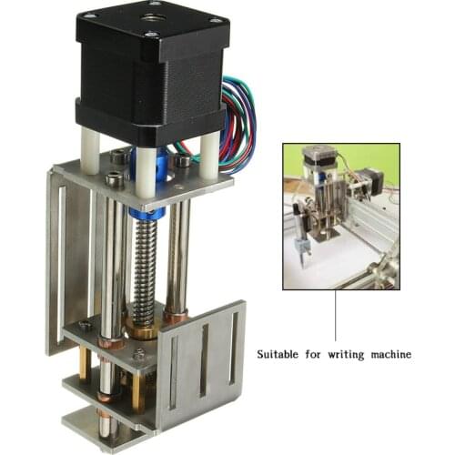 CNC Z-axis sliding table DIY milling small transmission module 100m m distance fraisage gravure Z-axis coulissant course kit 3