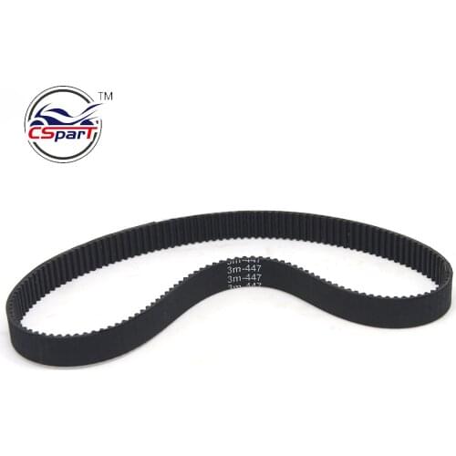 HTD 447 3M 12 149 Tooth Drive Belt Rocket X-Treme Razor lzip EVO Electric Scooter Go Ped Petrol Parts