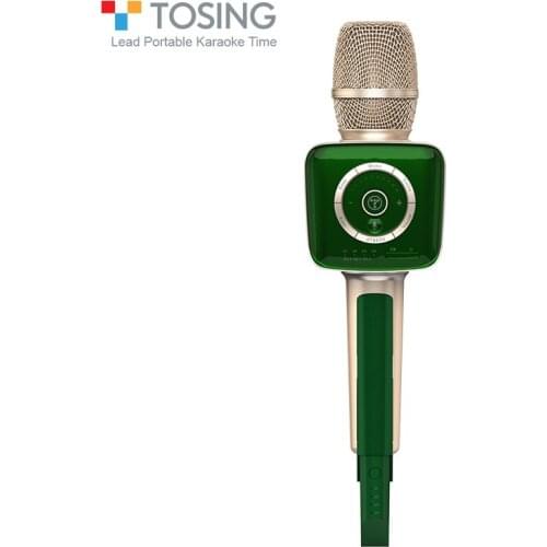 Shenzhen blue tooth wireless karaoke UHF microphone speaker Tosing