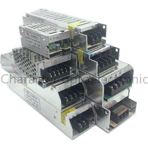 12 V Volt LED Power Supply 3A 5A 10A 15A 30A DC 12V LED Driver Adapter Lighting Transformers 36W 60W 120W 150W 180W 200W 240W