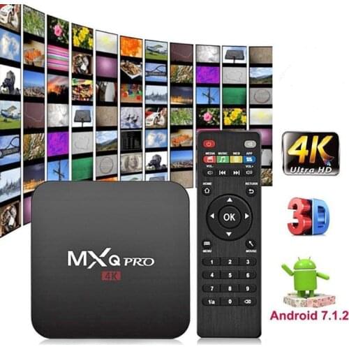Set top box MXQ PRO 4K Smart TV Box Android 10.0 RK3228A 2GB16G 3D 2.4G-5G WIFI Google Play Youtub Android TV Box Media Player