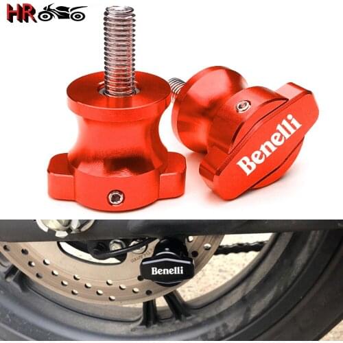 CNC Swingarm Spools slider Motorcycle screws For Benelli BJ 500 BN 600i 302 251 302 TNT 125 300 600 Modified Accessories M6