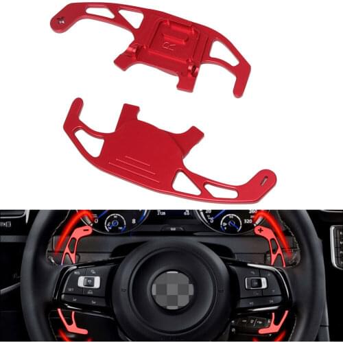 2pcs Car Steering Wheel Shift Paddle Shifter Extended For VW GOLF GTI R GTD GTE MK7 7 POLO GTI Scirocco 2014 2015 16 17 18 2019