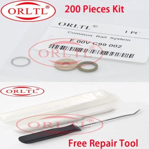 200PCS Repair Sealing Ring F00VC99002 Overhual Kit f00vc99002 For Common Rail Injector 0445110275 0445120090 0445110059