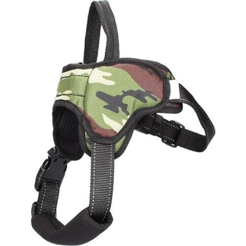 Large Dog Harness Oxford No Pull Breathable Padded Dog Vest Harness for Golden Retriever Medium Large-sized Dogs