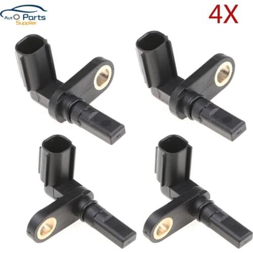 New 4PCS 89542-0C020 89543-0C020 Front & Rear Wheel ABS Speed Sensor For Toyota Sequoia Tundra 895420C020 895430C020 5S8686 SU10