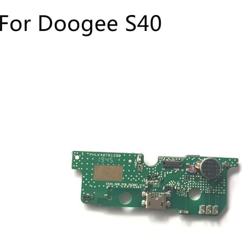 DOOGEE S40 Used USB Plug Charge Board + Vibration Motor For DOOGEE S40 3+32G MT6739 5.5" 960X480 Free Shipping