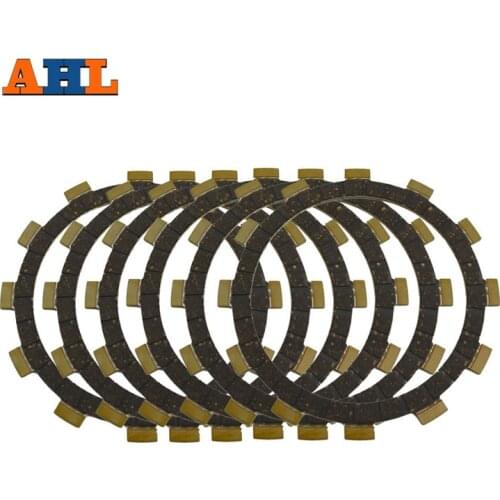 AHL Motorcycle Clutch Friction Plates For Yamaha XT250 XT 250 Serow 2009-13 TT-R 250 TTR250 1999-06 XT250X 2008-2010