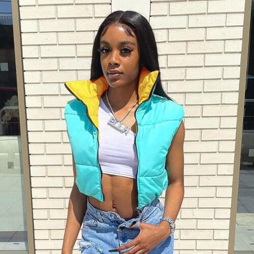 Fall Winter Two Wear Jacket Women Short Parkas Fashion Solid Loose Harajuku Coats and Jackets Female Streetwear Wholesale Items