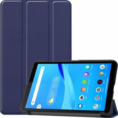 Magnetic Case for Lenovo Tab M7 2019 Slim Flip PU Leather Cover for TB-7305F TB-7305X TB-7305I 7.0 inch Tablet Case+pen