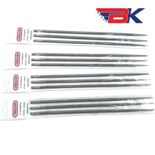 GENUINE Oregon Round Sharpening Chains Saw Sharpener 3/16" Files 4.8mm Chainsaw 70504 70503 for Woodworking Tool