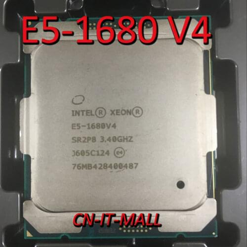 Intel Xeon E5-1680 V4 CPU 3.4GHz 20M 8 Core 16 Threads LGA2011-3 Processor