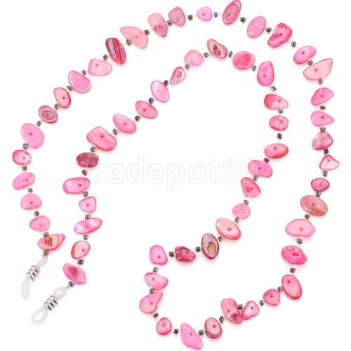 Glass Beads Beaded Eyeglass Chain Sunglasses Holder Keeper Eyeglass Lanyard Retainer Necklace