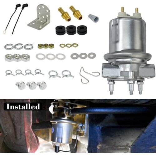 Universal Electric Fuel Pump 12V In-Line External Pump Module for Ford B600 B700 Base Bus 22897QW P4070