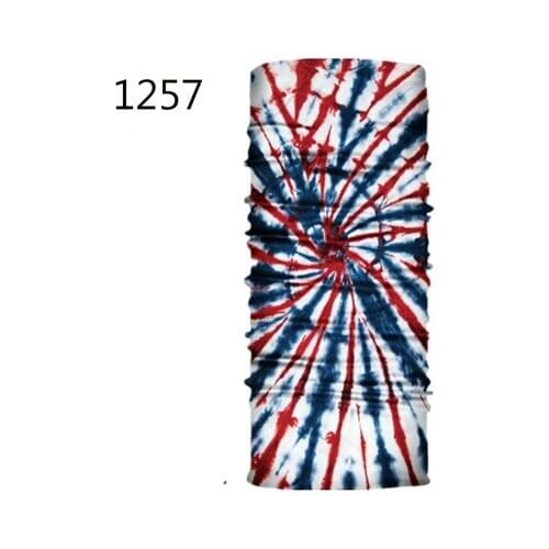 Rotating Launch Shape Multi Veil Head Scarves Bandanas Bicycle Motorcycle Riding Turban Magic Headband Sport Neck Tube Face Mask