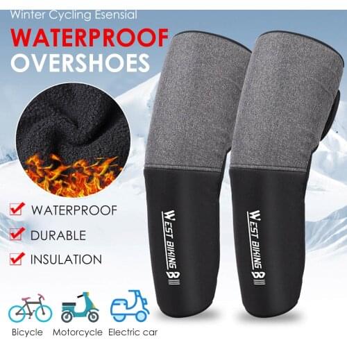 1 Pair Cycling Winter Warm Kneepad Adjustable Leg Cover Waterproof Leg Protector for riding motorcycles climbing skiing