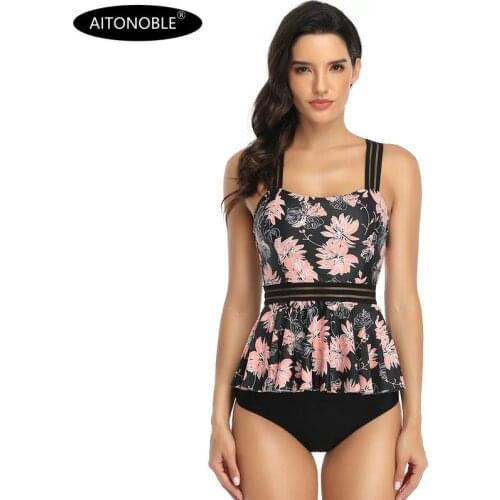 Купальники больших размеров AITONOBLE China At AliExpress