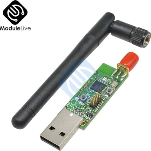 BLE 4.0 CC2540 CC2531 Zigbee Sniffer Wireless Wifi Board Bluetooth Dongle USB Programmer Downloader Module With External Antenna