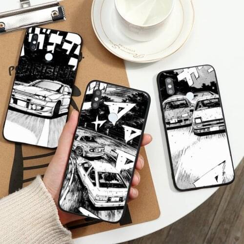 Japan anime initial d JDM Drift Phone Case For Xiaomi Redmi note 7 8 9 t k30 max3 9 s 10 pro lite