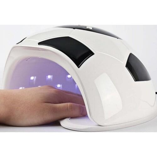 F3 Nail Dryer Football Shape 86W 36 Lighting Beads LED Double Light Manicure Drying Lamp for Beauty