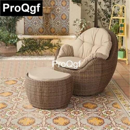 Kfsee 1Pcs A Set Prodgf ins Rattan Outdoor Garden Hotel Minshukuk Sofa