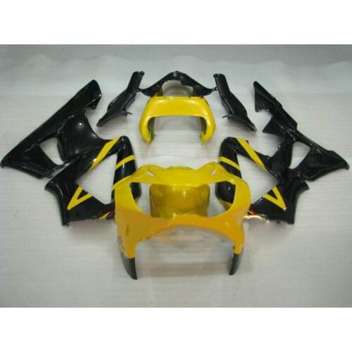 Black yellow Fairing kit for h CBR900RR 00 01 CBR900 929 CBR900RR 2000 2001 Injection mold Fairings set