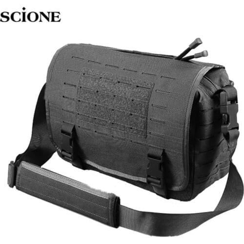 Laser Molle Military Laptop Bag Tactical Bags Computer Backpack Messenger Fanny Belt Shouder Camping Outdoor Sports Pack XA92A