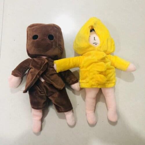 Little Nightmares Plush Toys Adventure Game Fans Collection Cartoon Cute Stuffed Dolls Soft Kawaii Gift for Girl Kids Boys