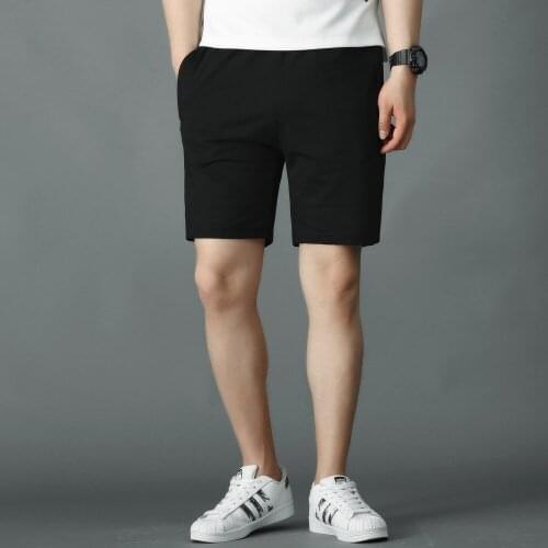 Running Shorts Men Training Marathon Quick Dry Fitness Gym Solid Sport Shorts With Plus Size Short Trouser Jogger Cotton