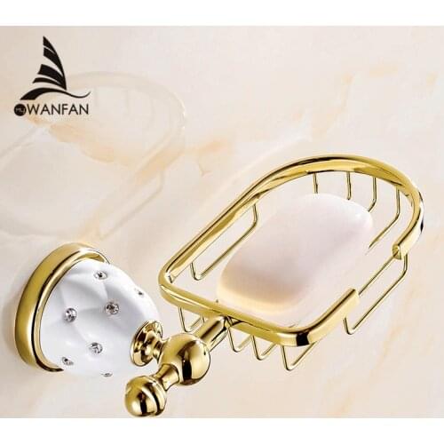 Soap Dishes Wall Mounted Soap Dish Soap Holder Box Soap Basket Rectangle Dish With Removable Holder Bathroom Accessories 5206