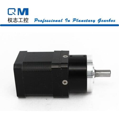 NEMA17 Planetary Gearbox Ratio 5:1 15Arcmin Metal Gear Stepper Motor L=48mm Robot Pump