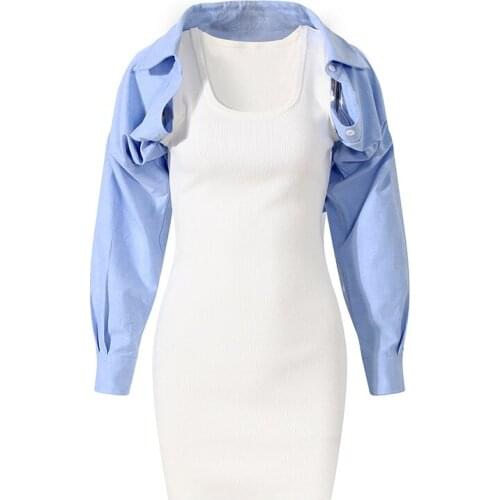 Модные платья-рубашки SUOOUYA China At AliExpress