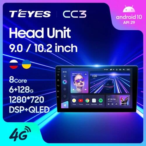 TEYES CC3 For Toyota Volkswagen Hyundai Kia Renault Suzuki Honda Audi Lada Nissan Car Radio Multimedia Video Player Navigation stereo GPS Android 10 No 2din 2 din dvd
