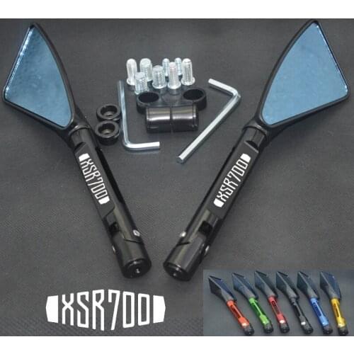 Universal Motorcycle mirror CNC side Rearview For Yamaha xsr700 xsr 700 ABS 2016 2017 2018