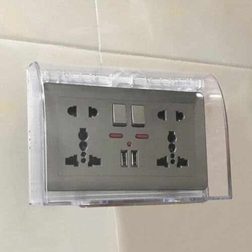 YYSD 146 Type Switch Socket Protective Box Waterproof Dust Cover for Wall Socket