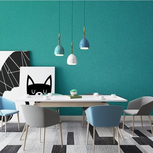 [Sound insulation and noise reduction] Solid color 3D three-dimensional Suede velvet thick light luxury wallpaper diatom mud