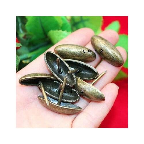 100pcs 30 * 12 * 25MM Antique Glossy Nails/ sofa nail / nail decoration round bubble / planks nailed Wholesale