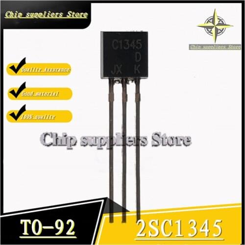 15PCS-200PCS) 2SC1345 TO-92 C1345 TO92 1345 In-line transistor New and original