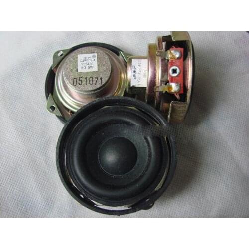 2pcs 2.25"inch 4/8ohm 5W full-range speaker Loudspeaker Neodymium Audio PU edge