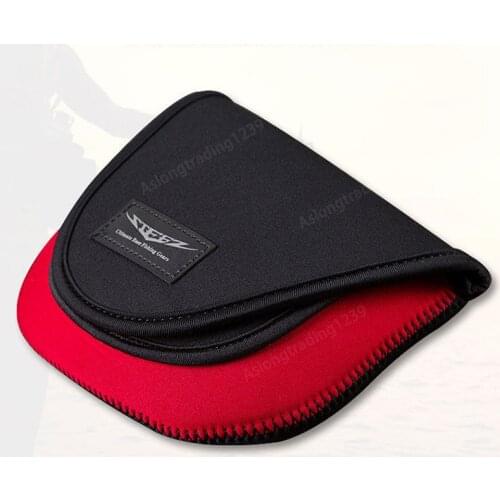 Daiwa double layer Fishing Reel Bag Pouch Shockproof Spinning Reels Cover Protector Case