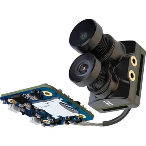 RunCam Hybrid 4K 30fps FOV 145 Degree HD Recording DVR Dual Lens Mini FPV Camera Low Latency Single Board for FPV Racing Drone