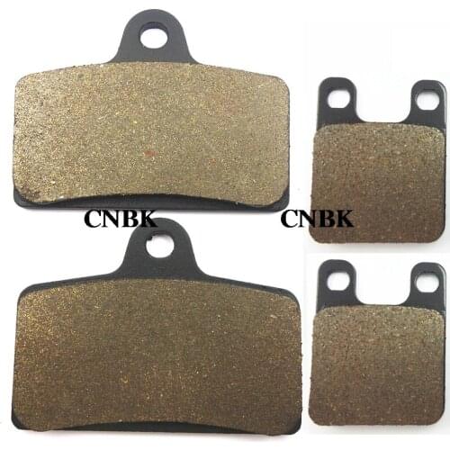 F+R Brake Pad Set fit for DERBI 125 GPR Nude GPR125 2005 2006 2007 2004 - 2008