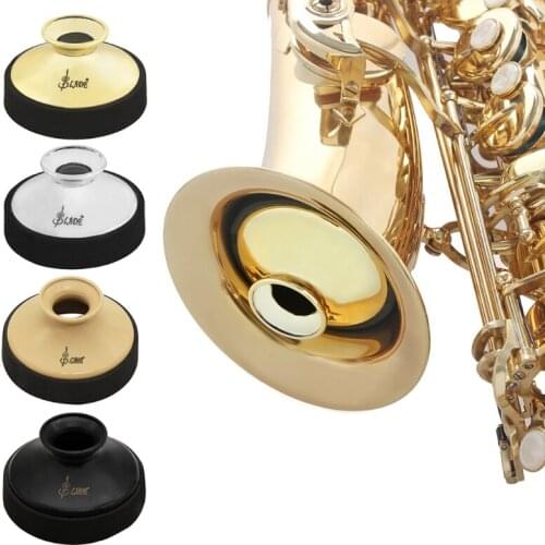 Lightweight ABS Mute Dampener Silencer for Alto Saxophone Musical Instrument Drop Ship