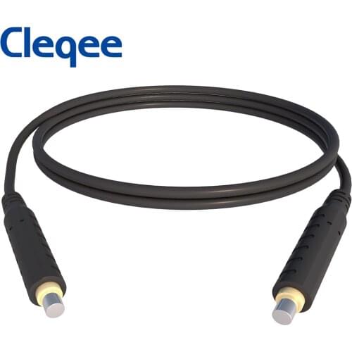 Cleqee HVAC Wire Magnetic Test Leads 30V 5A Low Voltage Magnetic Jumper 20AWG Silicone Cable 1M Black T10005.2