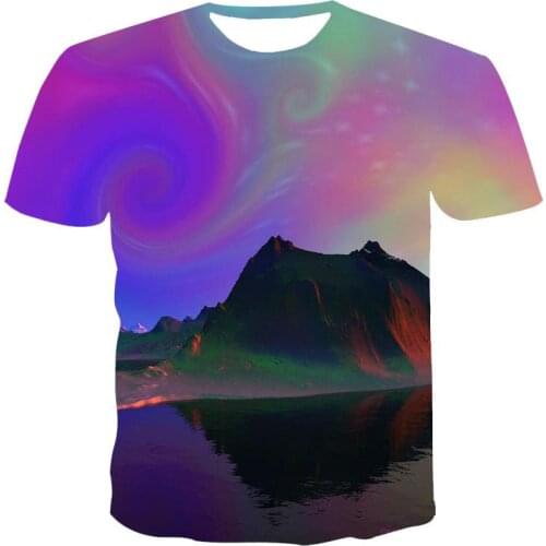 2020 3D printing new T-shirt hip hop abstract style shirt3d printing 3D printing quick drying T-shirt xxs-6xl