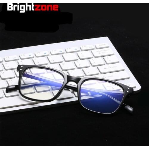 Brightzone New Glass Restore Anti-Blue Light Spectacle Men Women Goggles Gaming Glasses Computer Protection Lenses Screen UV400