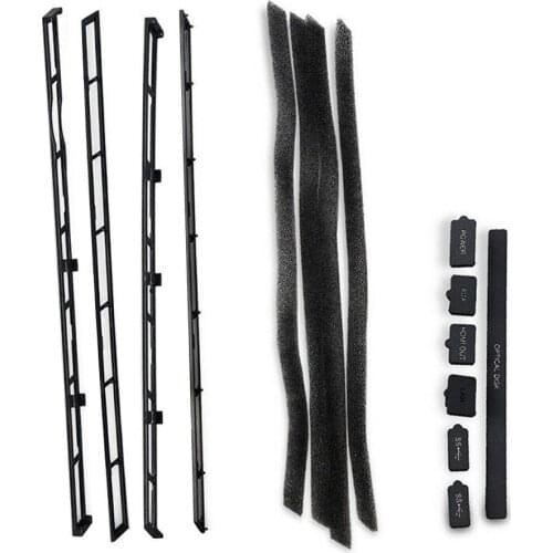 For PS4 Slim DIY Dust Proof Prevent Cover Case Stopper Pack Dustproof Kit For SONY PlayStation 4 Slim PS4 Slim Gaming Console