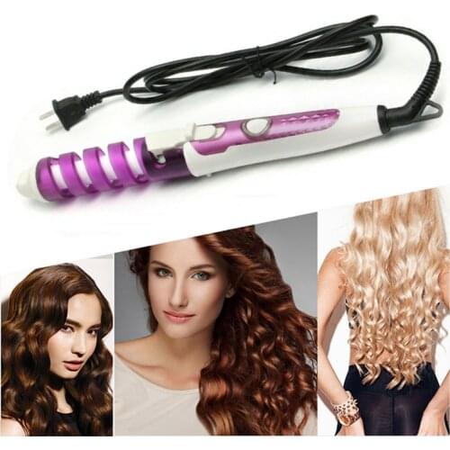 Magic Pro Hair Curlers Electric Curl Ceramic Spiral Hair Curling Iron Wand Salon Hair Styling Tools Styler